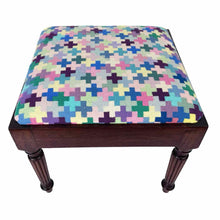 Load image into Gallery viewer, Needlepoint Cushion Footstool