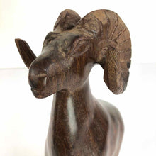 Load image into Gallery viewer, Ironwood Ram Sculpture