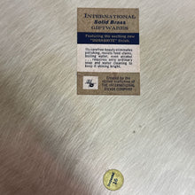 Load image into Gallery viewer, Gold Round Brass Tray