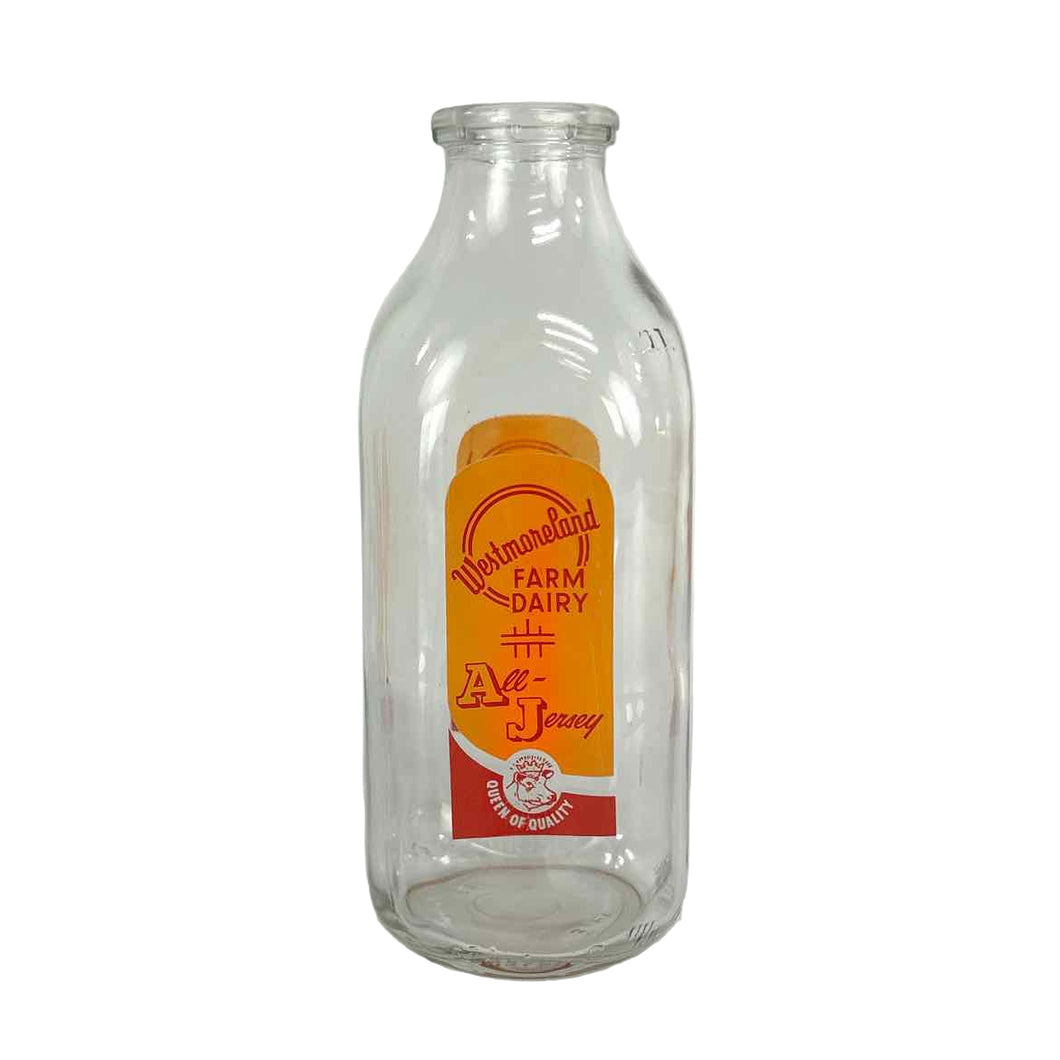 Westmoreland Milk Bottle