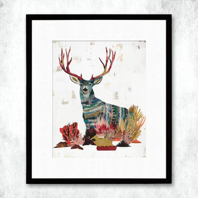 Mule Deer Signed Print