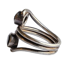 Load image into Gallery viewer, Smoky Swirl Sterling Ring