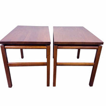 Load image into Gallery viewer, Modern Walnut End Tables