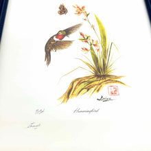 Load image into Gallery viewer, Framed Hummingbird  Print