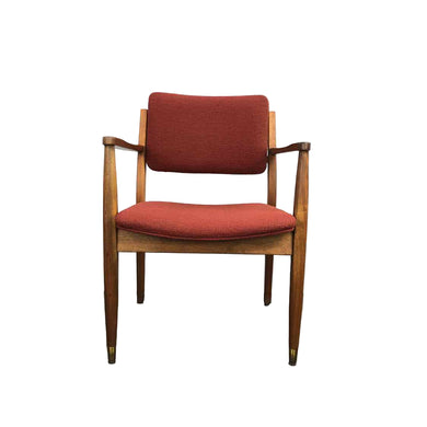 Modern Walnut Arm Chair