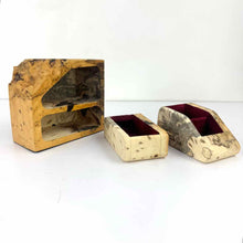 Load image into Gallery viewer, Live Edge Burl Jewelry Box