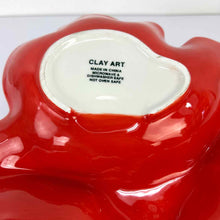Load image into Gallery viewer, Pottery Flowers Serving Platter
