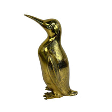 Load image into Gallery viewer, Large Brass Penguin