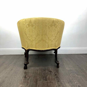 Yellow Barrel Chair