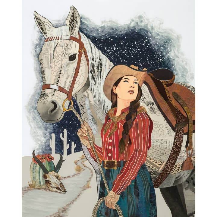 Signs in the Stars Cowgirl Print