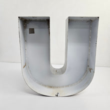 Load image into Gallery viewer, Aluminum Letter U Sign