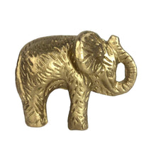 Load image into Gallery viewer, Gold Elephant Sculpture