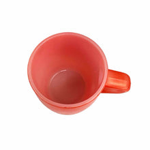 Load image into Gallery viewer, Orange Milk Glass Mug