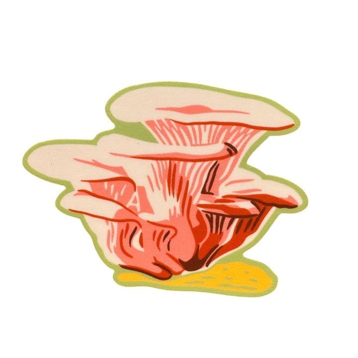 Oyster Mushroom Sticker