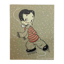 Load image into Gallery viewer, Mid-Century Ice Skating Print