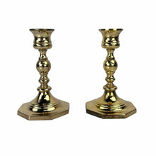 Load image into Gallery viewer, Brass Candleholders