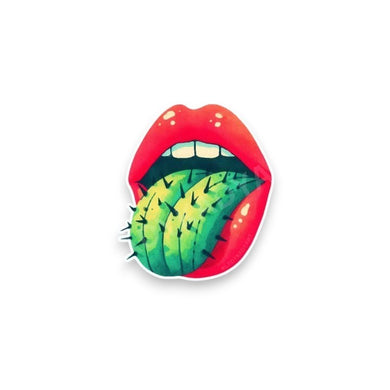 Cactus Mouth Sticker