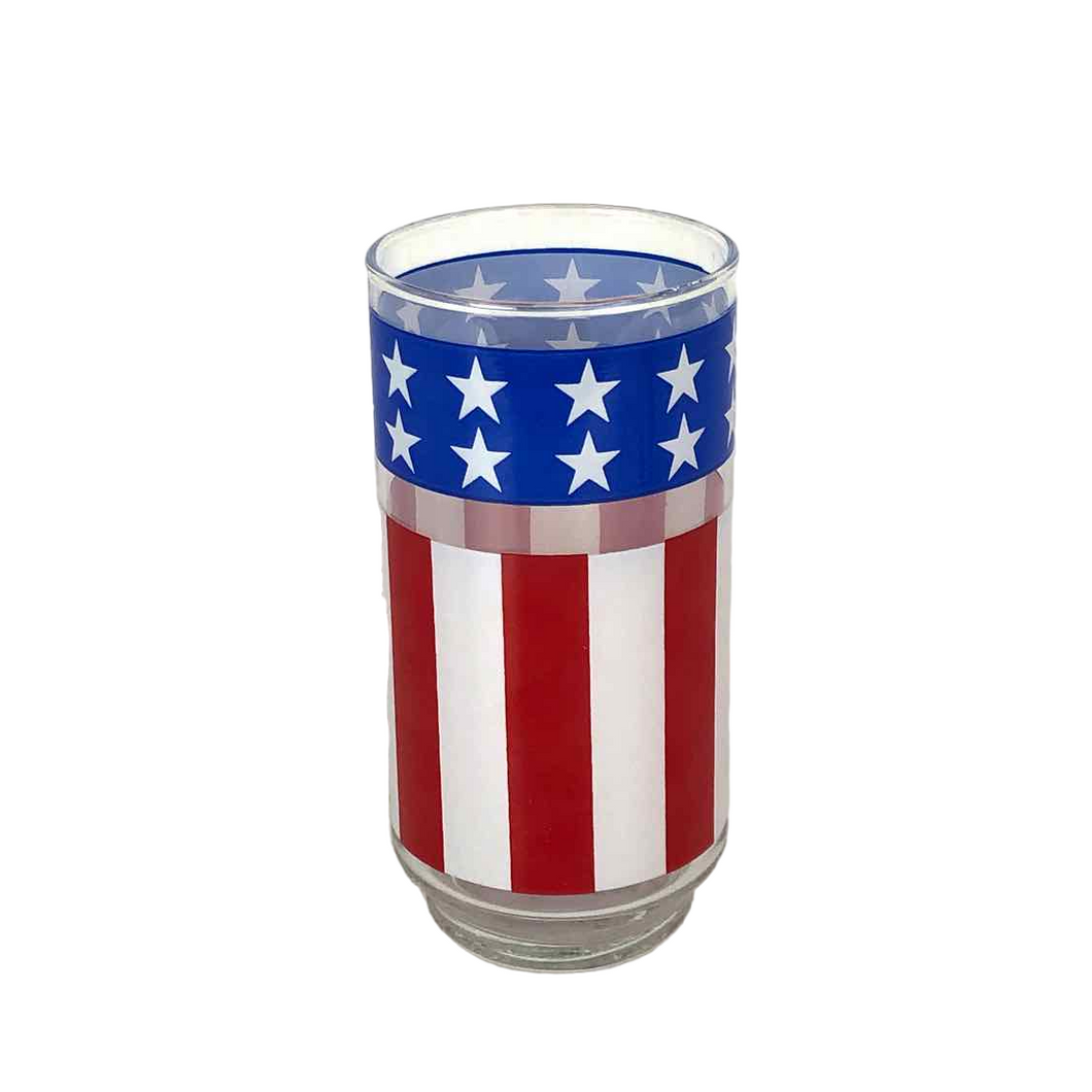 Stars & Stripes Flag Glass