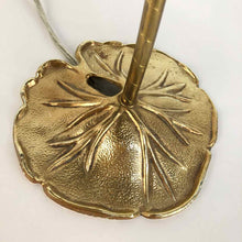 Load image into Gallery viewer, Brass Water Lily Lamp