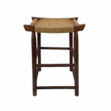 Load image into Gallery viewer, Woven Seat Stool