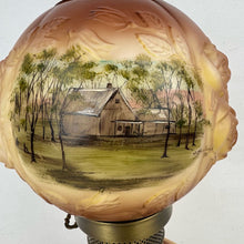 Load image into Gallery viewer, Glass Roses Hurricane Lamp