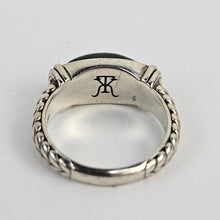 Load image into Gallery viewer, Malachite &amp; Sterling Ring