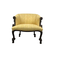 Load image into Gallery viewer, Yellow Barrel Chair