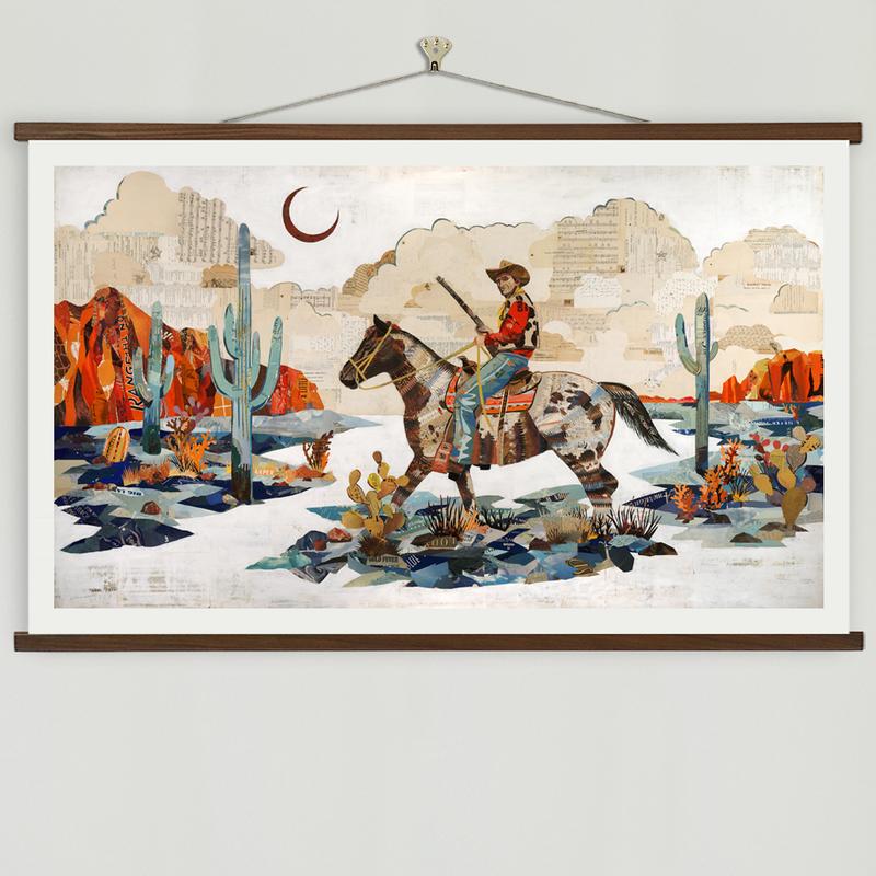 Dolan Geiman Signed Print Night Scout