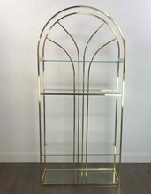 Load image into Gallery viewer, Gold Metal Arch Shelf