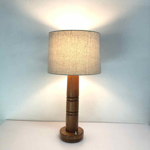 Solid Walnut Handmade Lamp