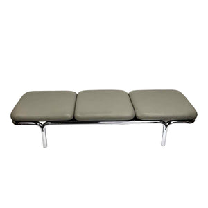 Modern Tubular Chrome Bench