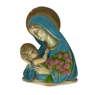 Chalkware Mary & Jesus