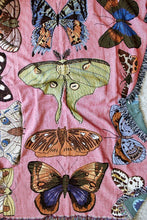 Load image into Gallery viewer, Pink Moths Blanket