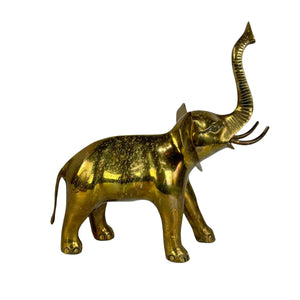 Large Brass Elephant