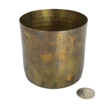 Load image into Gallery viewer, Hammered Brass Cup