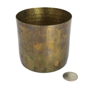 Hammered Brass Cup