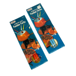 Multi Color Fondue Forks