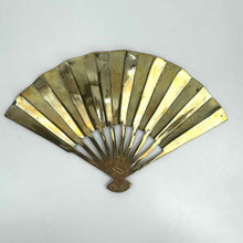 Load image into Gallery viewer, Brass Wall Fan