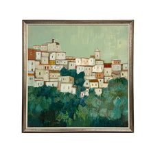 Load image into Gallery viewer, Modernist Italian Hillscape Painting