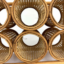 Load image into Gallery viewer, Rattan Cane Wine Rack