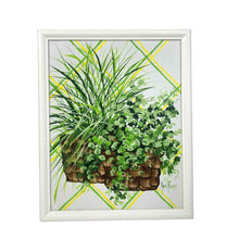 Load image into Gallery viewer, Houseplants 1970s Painting