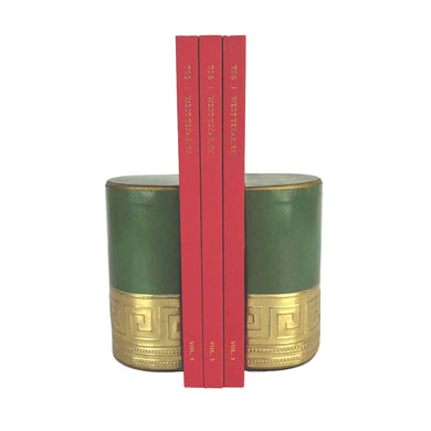 Greek Key Bookends