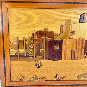 Taos Pueblo Relief Art