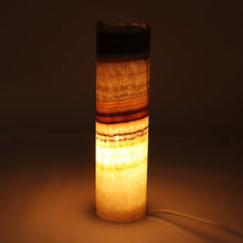 Load image into Gallery viewer, Onyx Cylinder Lamp
