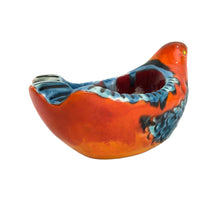 Load image into Gallery viewer, Japanese Pottery Bird Bowl