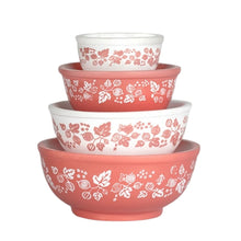 Load image into Gallery viewer, Pyrex-Inspired Mini Stacking Bowls