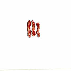 Miniature Bacon Print