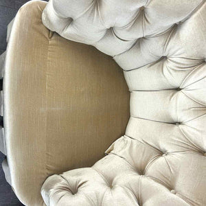 Beige Velvet Chairs