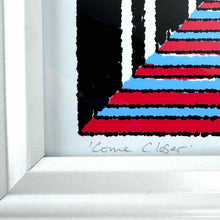 Load image into Gallery viewer, Come Closer Geometric Skull Print