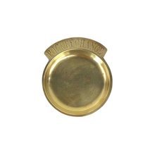 Load image into Gallery viewer, Brass Pocket Change Dish
